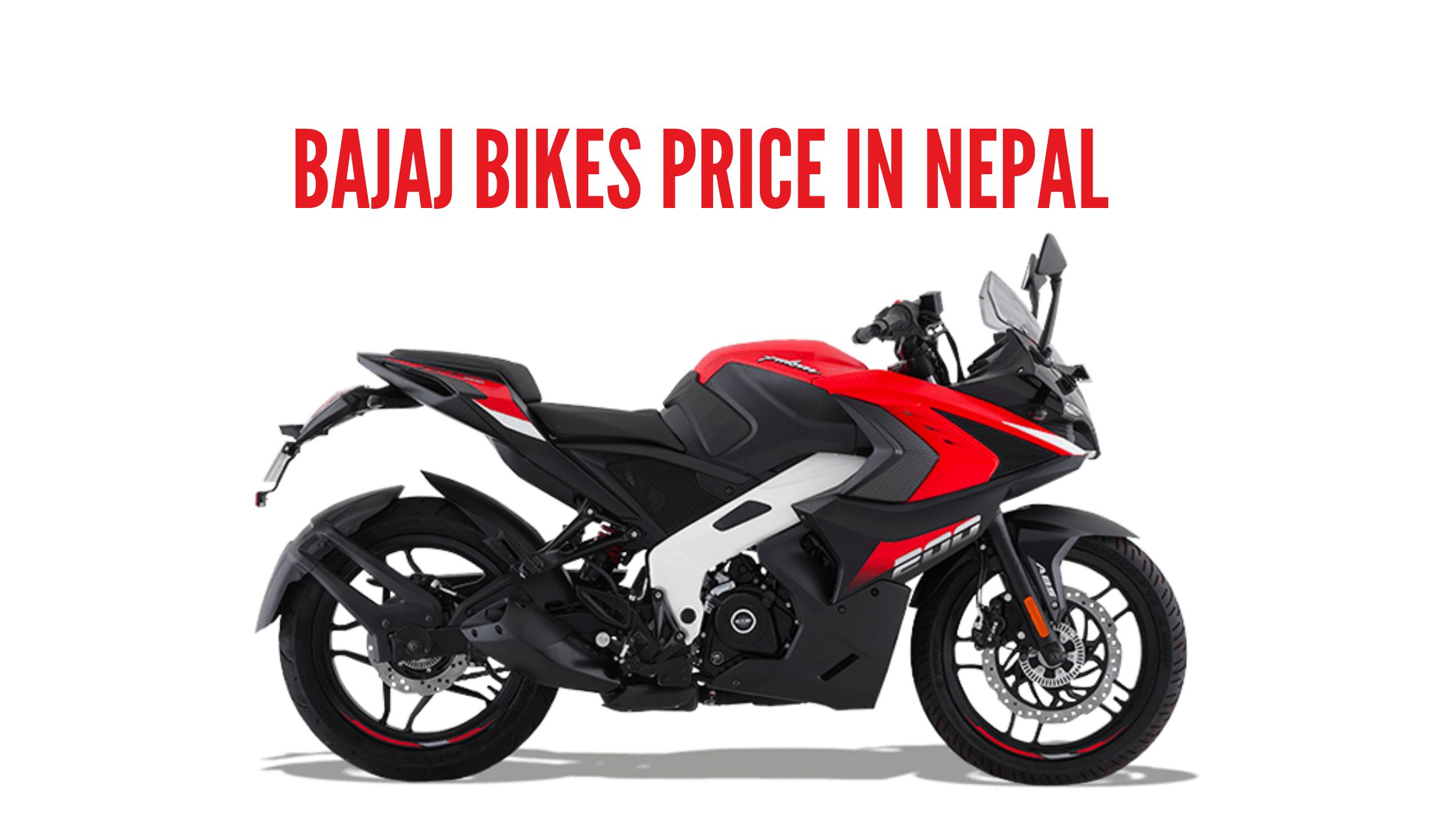 Bajaj Bikes Price in Nepal